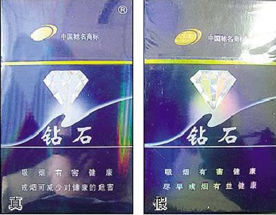"钻石(硬蓝)鉴别方法 烟草市场