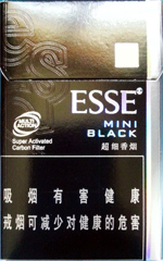 Сигареты esse Black ssl ks h bevel y f 10x20 (8801116001958)