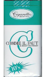 comme il faut cigarettes haiti Comme Il Faut C (Courtoisie